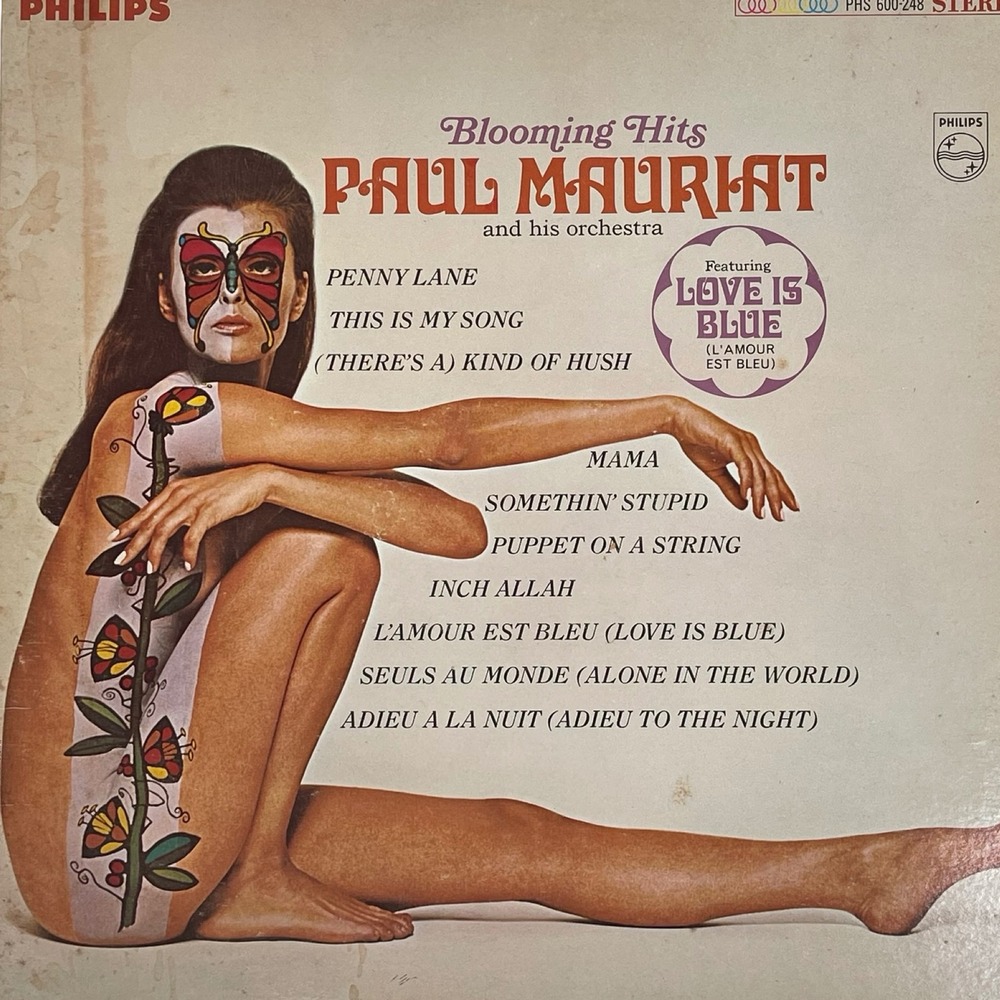 Philips‎ Blooming Hits Paul Mauriat and Orchestra Vinyl LP Love Is Blue
